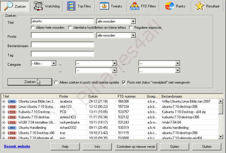 Ondergeschikt vlees Doe alles met mijn kracht FTD Watchdog handleiding - Zoeken | Binaries4all Usenet handleidingen